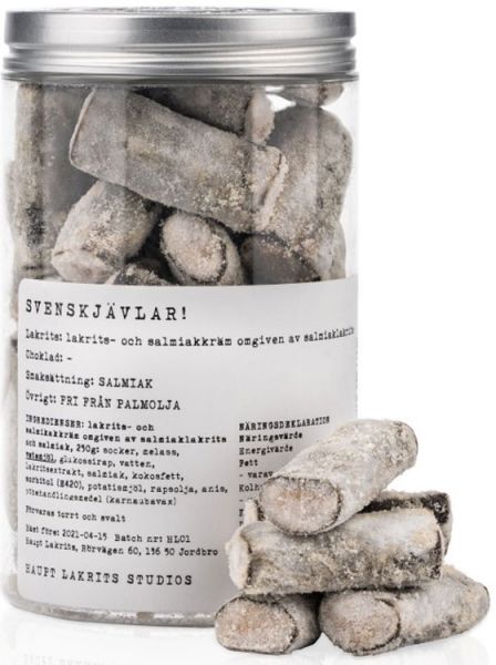 "Swedish bastards" saltiest licorice in the world - Haupt Lakrits