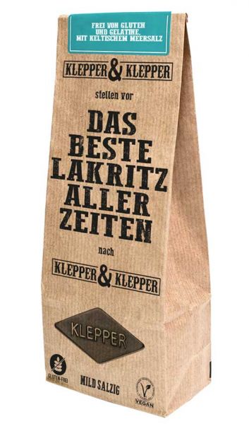 Lightly salted liquorice - Klepper & Klepper