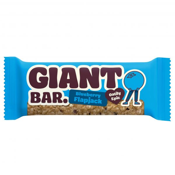 Blueberry Vegan Flapjack - Giant Bar